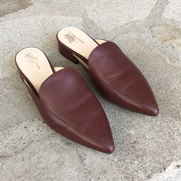 Cole Haan Shoes - Mahogany Pointed Flats